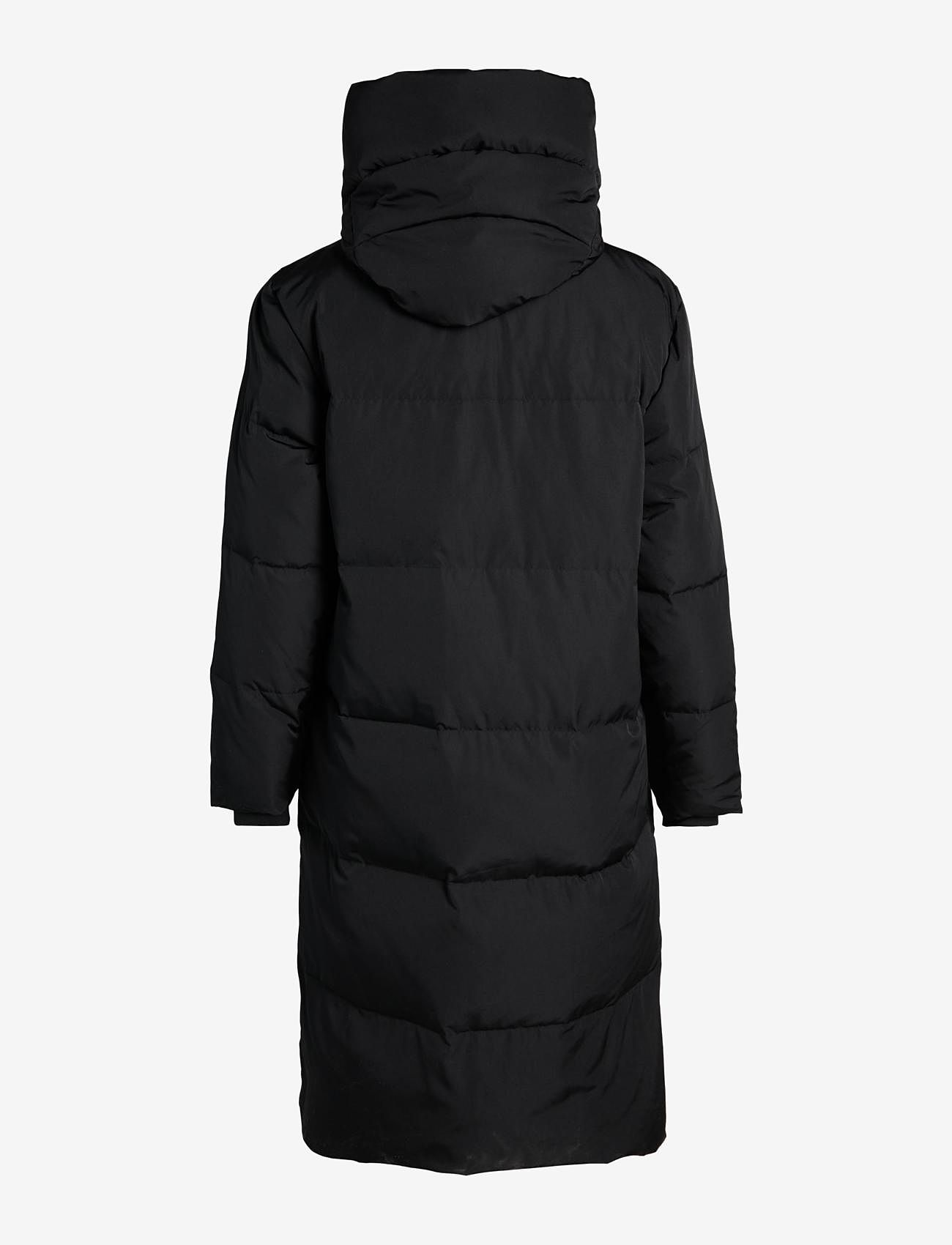 Object - OBJLOUISE LONG DOWN JACKET - sulejoped ja voodriga joped - black - 1