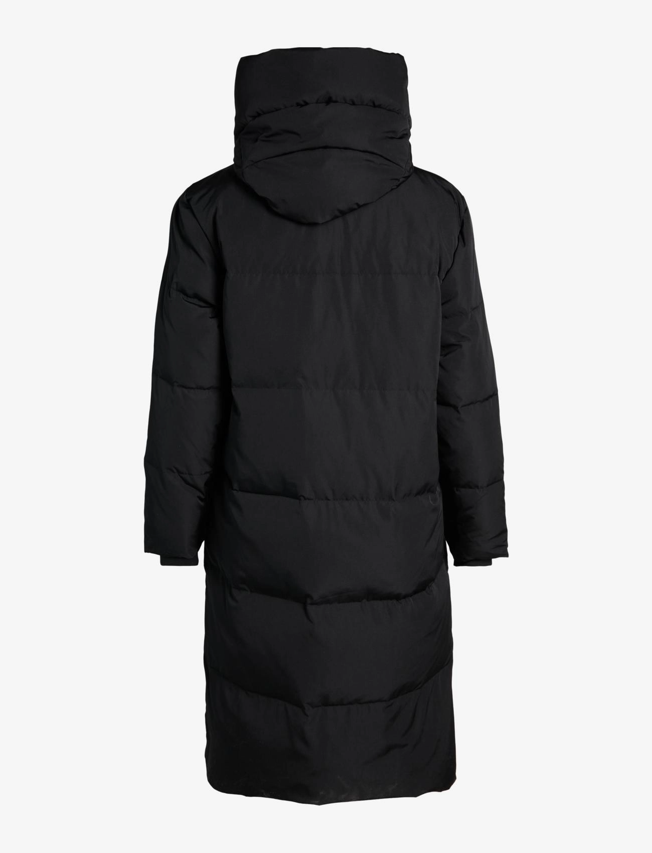 Object - OBJLOUISE LONG DOWN JACKET - down- & padded jackets - black - 2