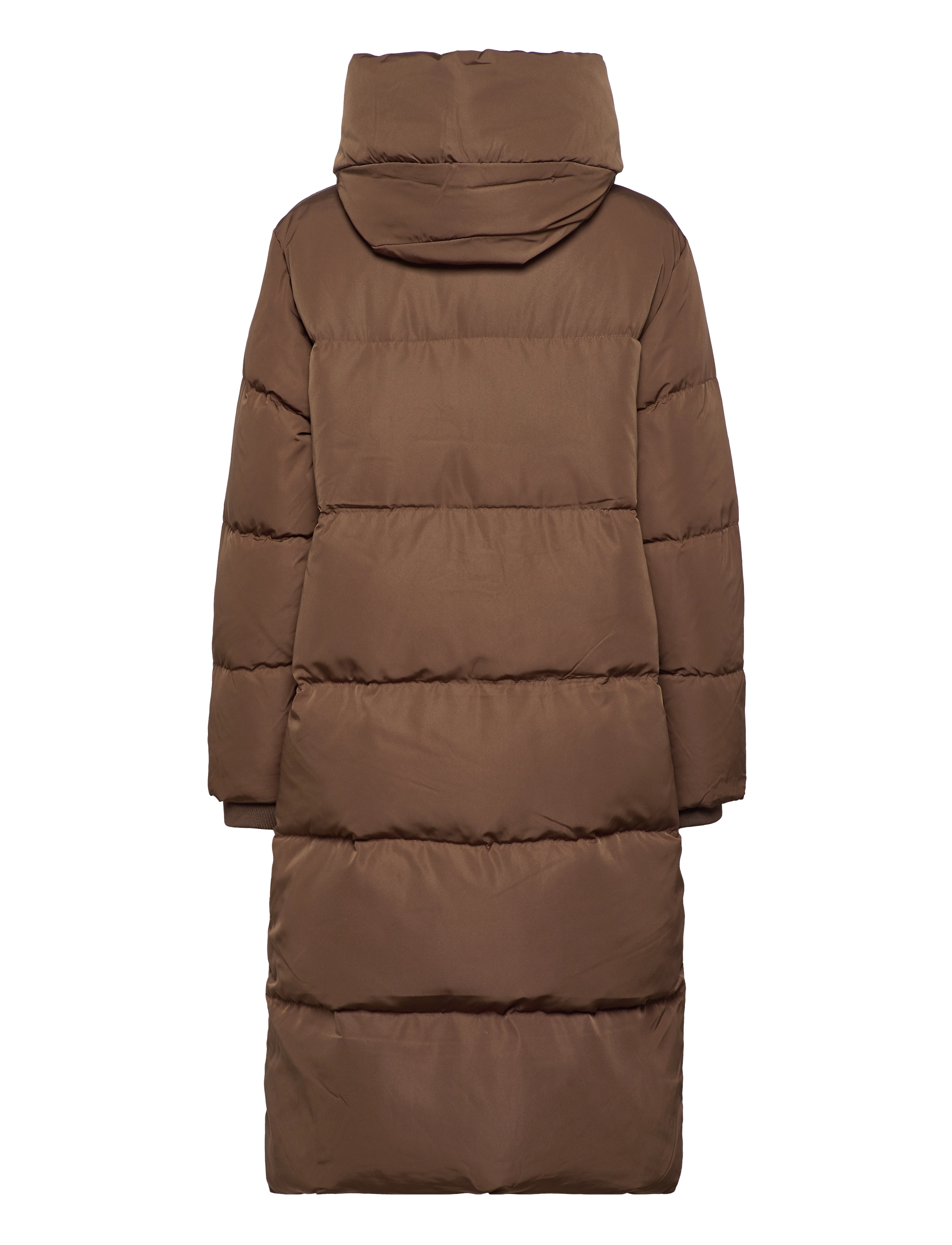 Object - OBJLOUISE LONG DOWN JACKET - dunjakker - dark earth - 2