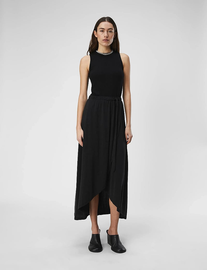 Object - OBJANNIE SKIRT NOOS - wickelröcke - black - 4
