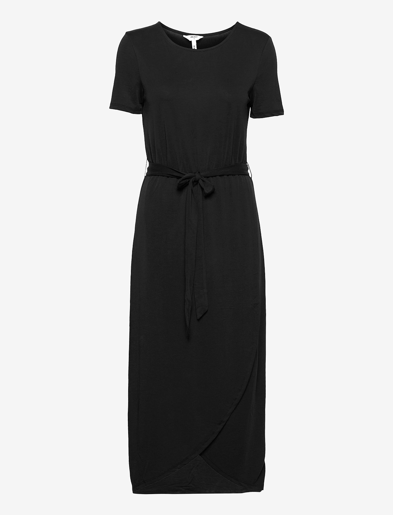 Object - OBJANNIE NADIA S/S DRESS - vasarinės suknelės - black - 0