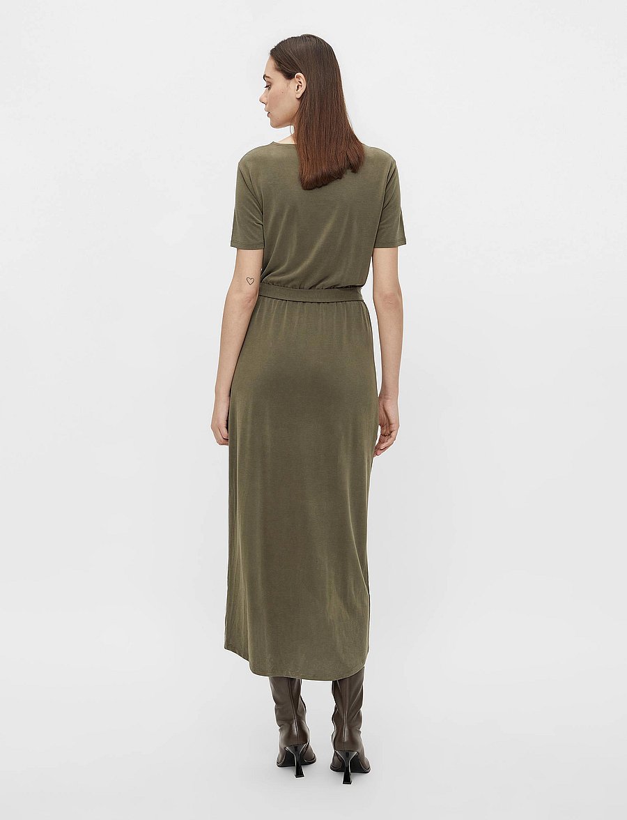 Object - OBJANNIE NADIA S/S DRESS - sommarklänningar - forest night - 3