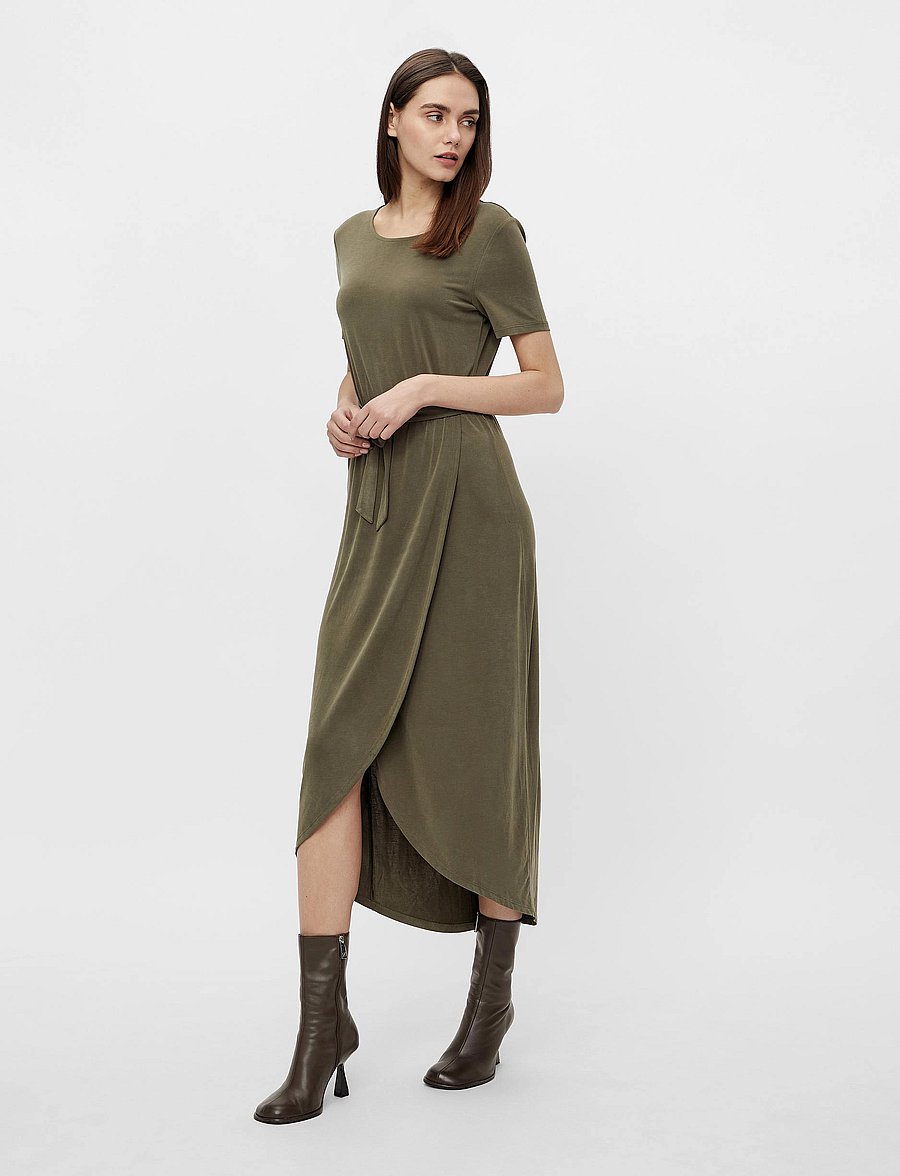 Object - OBJANNIE NADIA S/S DRESS - sommarklänningar - forest night - 5