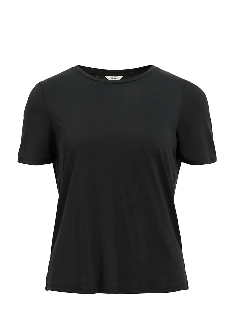 Object - OBJANNIE S/S T-SHIRT NOOS - t-shirts - black - 1