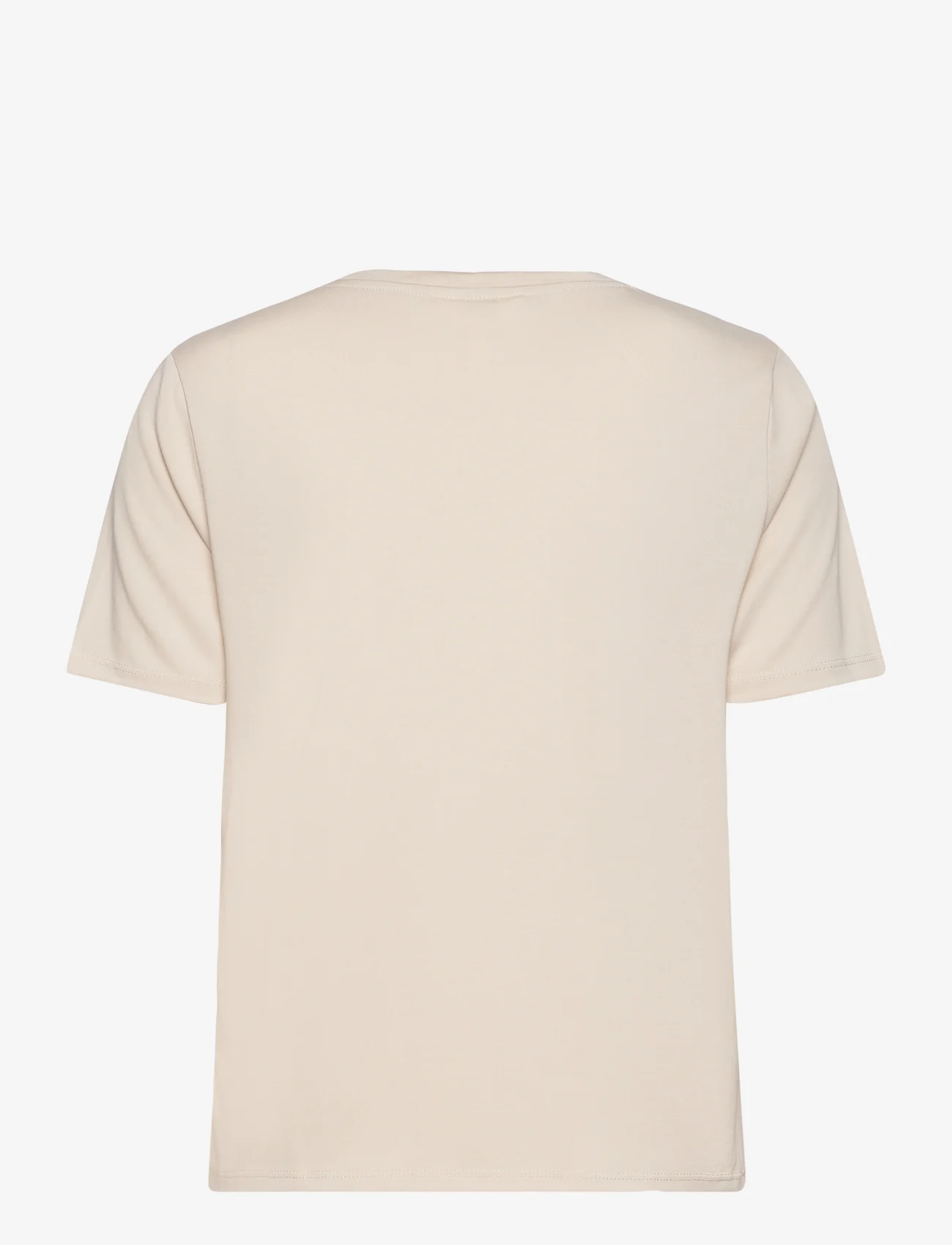 Object - OBJANNIE S/S T-SHIRT NOOS - lowest prices - sandshell - 1