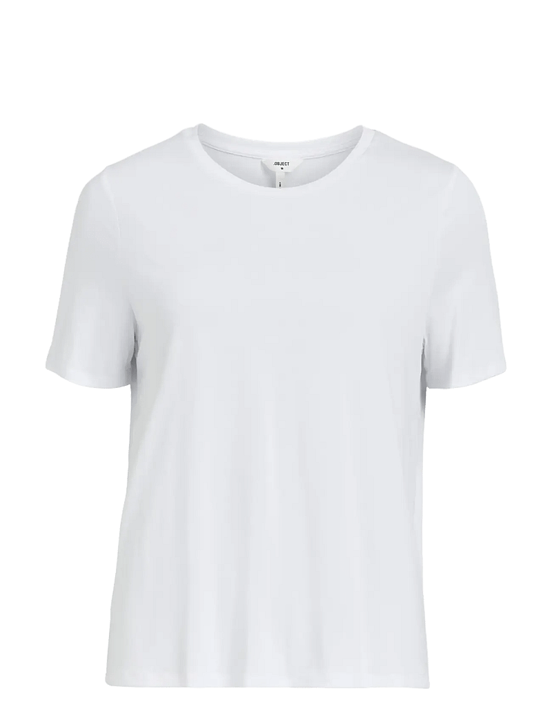 Object - OBJANNIE S/S T-SHIRT NOOS - t-shirts - white - 1