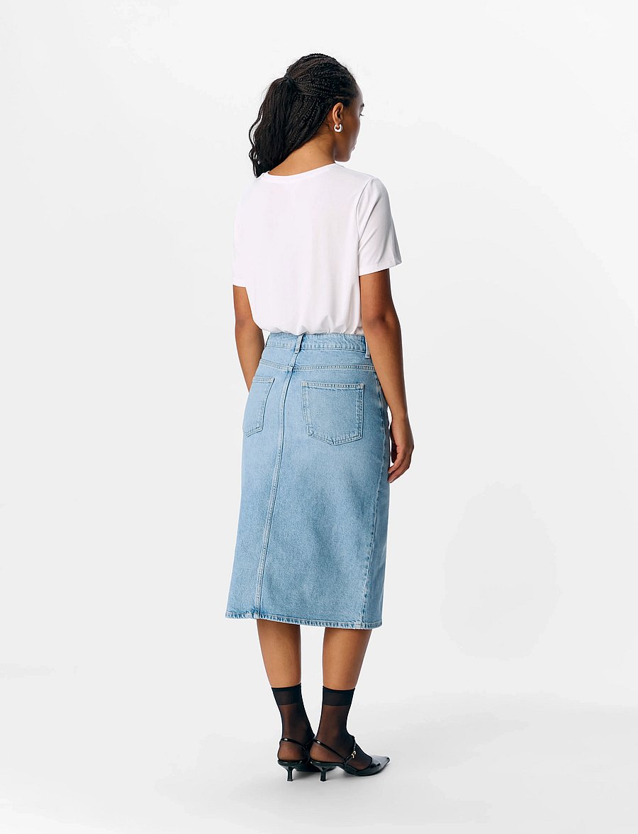Object - OBJANNIE S/S T-SHIRT NOOS - t-shirts - white - 3