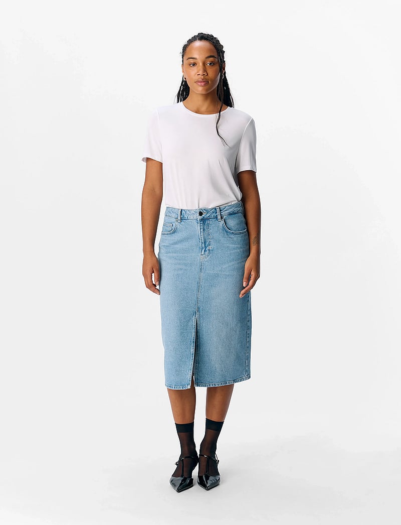 Object - OBJANNIE S/S T-SHIRT NOOS - t-shirts - white - 4