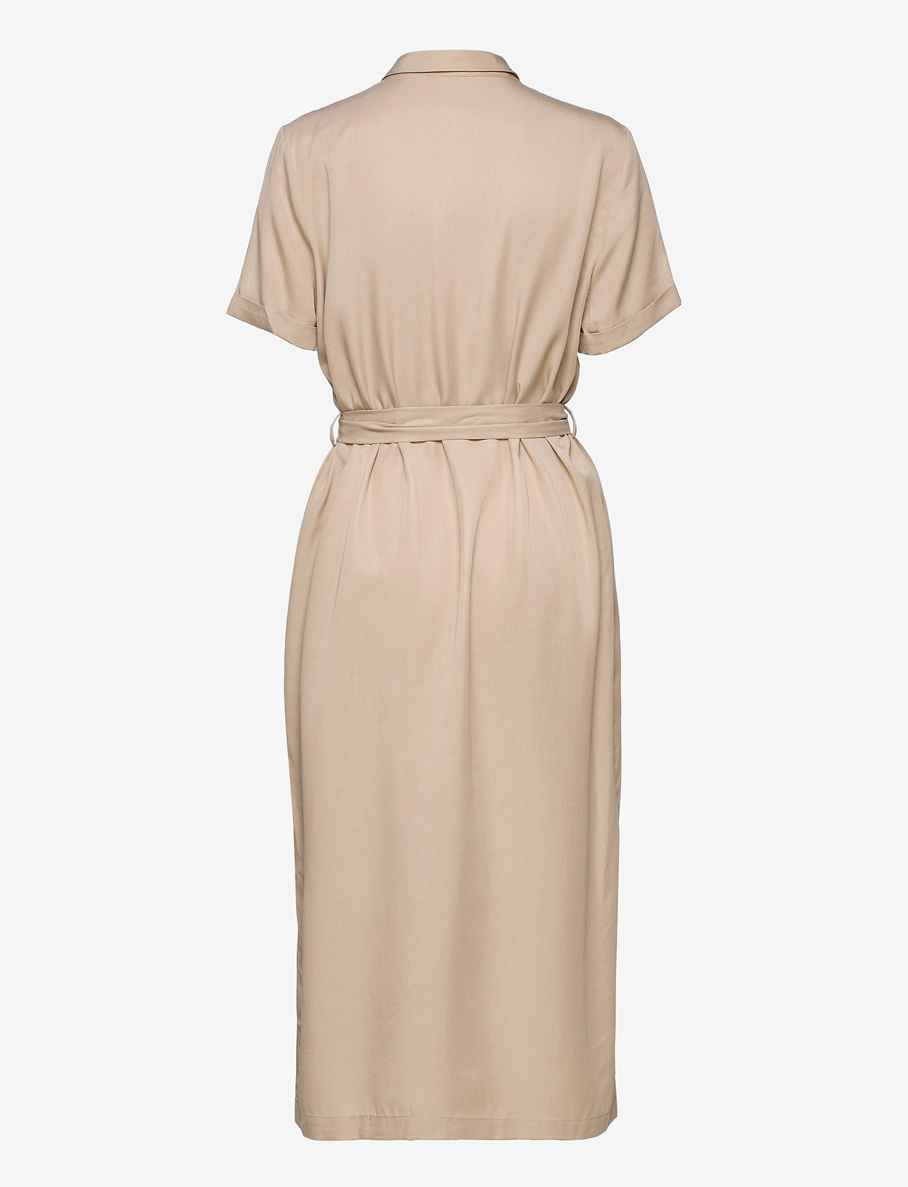 Object - OBJTILDA ISABELLA S/S DRESS SC - humus - 1