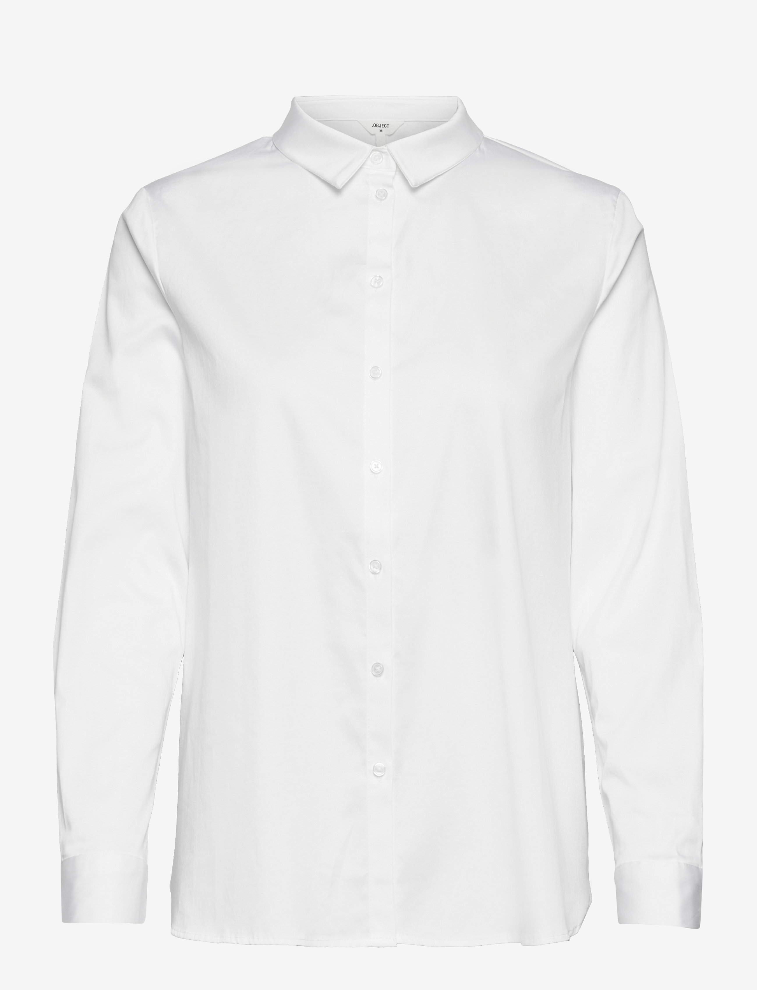 OBJROXA L/S LOOSE SHIRT NOOS - WHITE