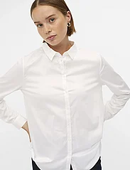 Object - OBJROXA L/S LOOSE SHIRT NOOS - long-sleeved shirts - white - 4