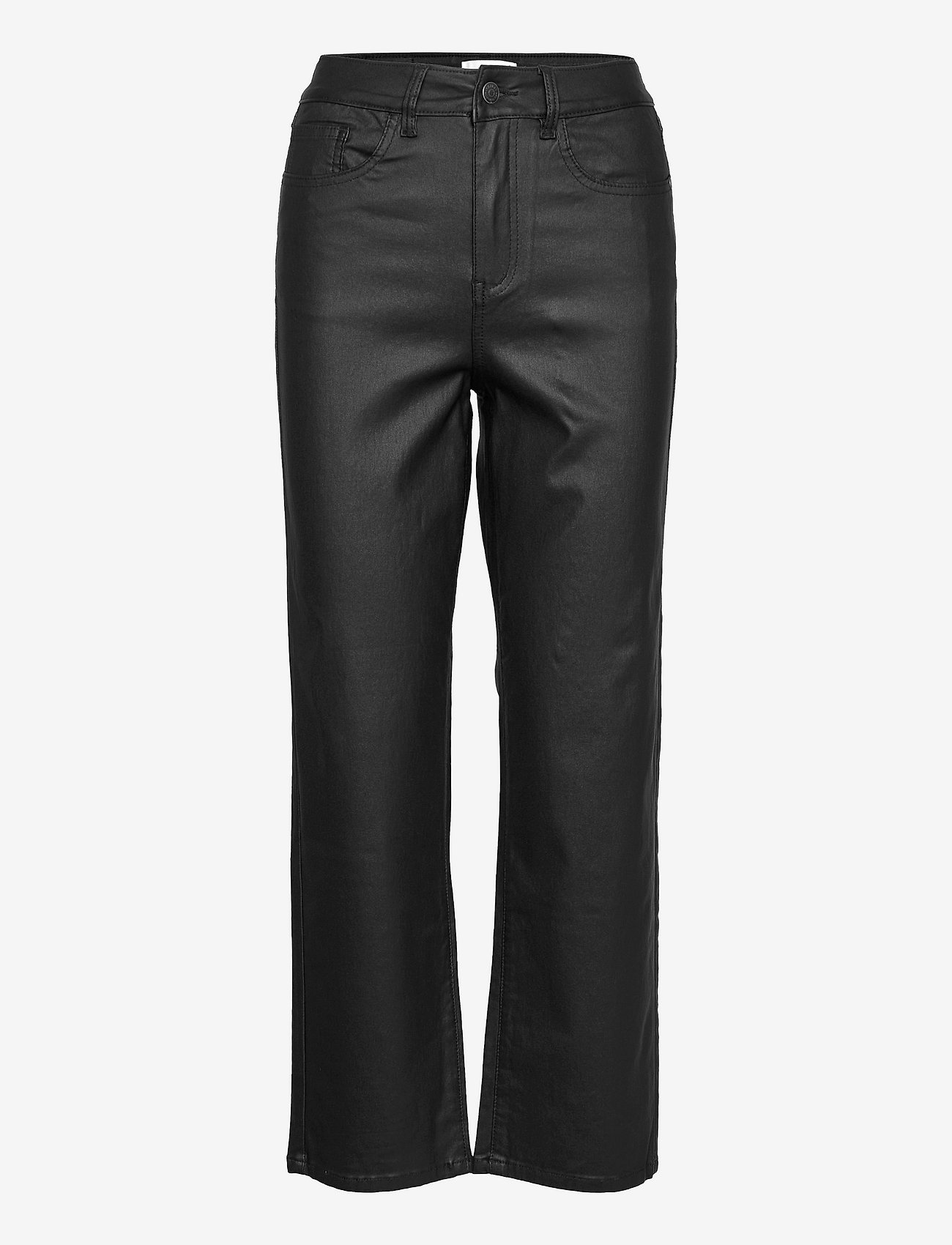 Object - OBJMOJI BELLE COATED JEANS - black - 0