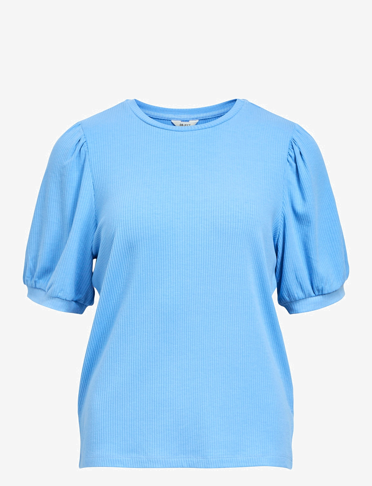 Object - OBJJAMIE S/S TOP NOOS - lühikeste varrukatega pluusid - cornflower blue - 0
