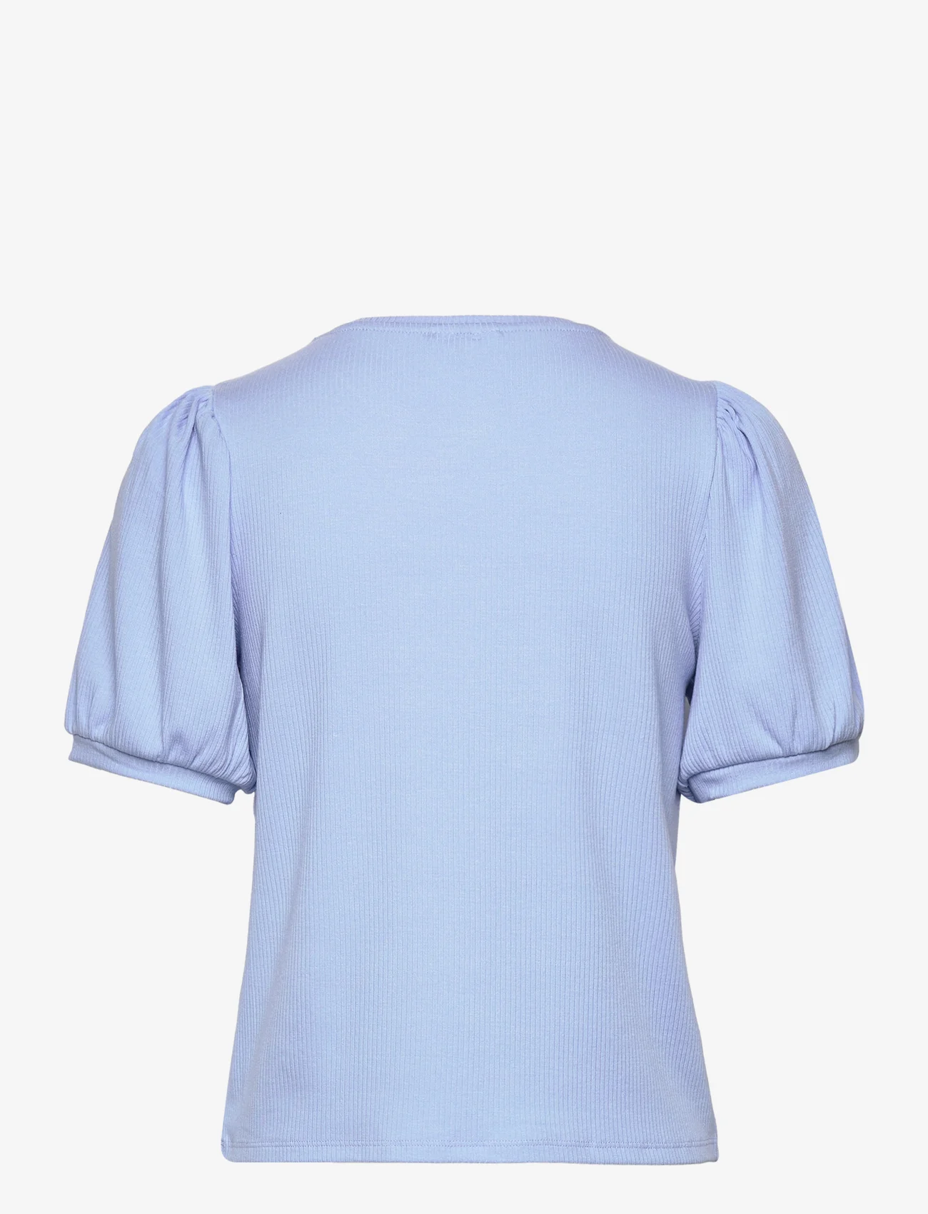 Object - OBJJAMIE S/S TOP - short-sleeved blouses - serenity - 1