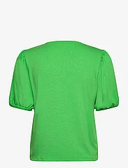 Object - OBJJAMIE S/S TOP - kurzämlige blusen - vibrant green - 1