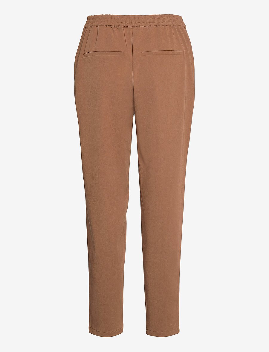 Object - OBJCECILIE NEW MW 7/8 PANTS - broeken met rechte pijp - partridge - 2