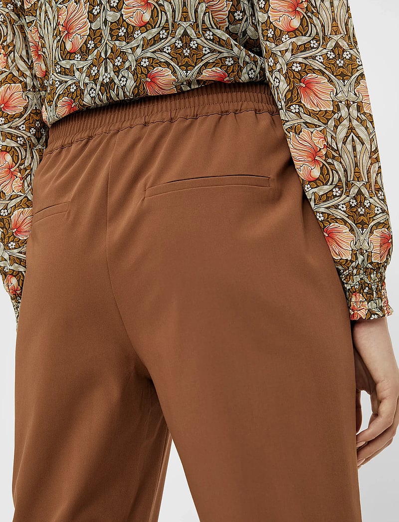 Object - OBJCECILIE NEW MW 7/8 PANTS - broeken met rechte pijp - partridge - 5