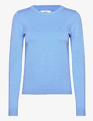 Object - OBJTHESS L/S O-NECK KNIT PULLOVER NOOS - jumpers - provence - 1