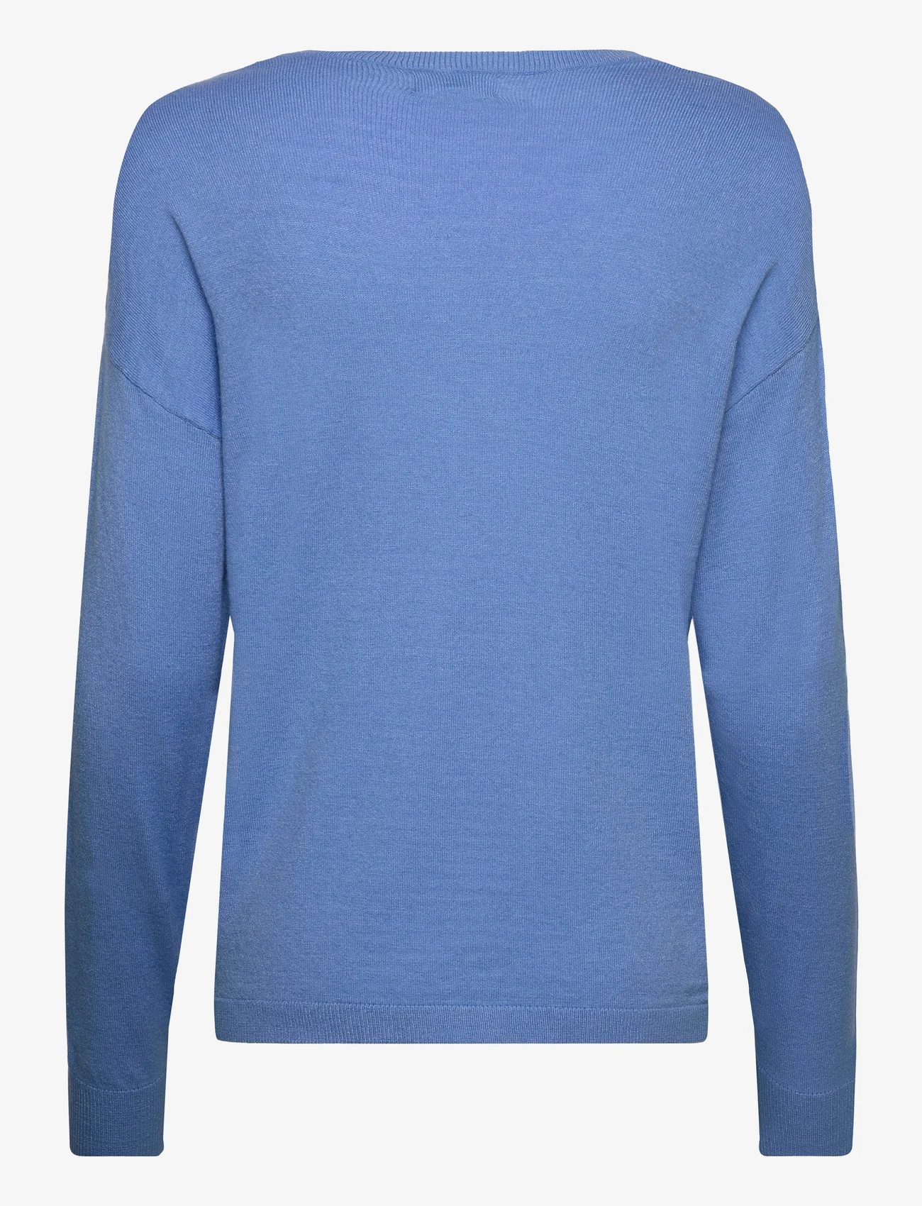 Object - OBJTHESS L/S V-NECK KNIT PULLOVER NOOS - mažiausios kainos - provence - 1