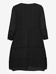 Object - OBJGEILLIS 3/4 DRESS - summer dresses - black - 1