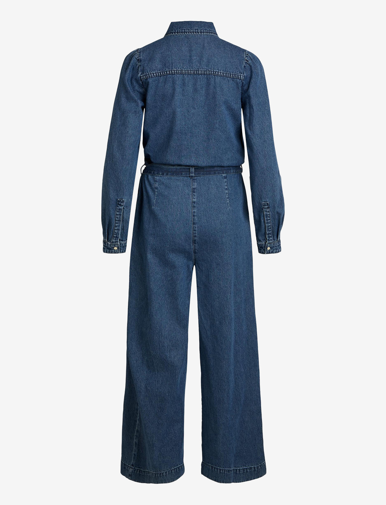 Object - OBJYVONNE DENIM JUMPSUIT REP - medium blue denim - 1