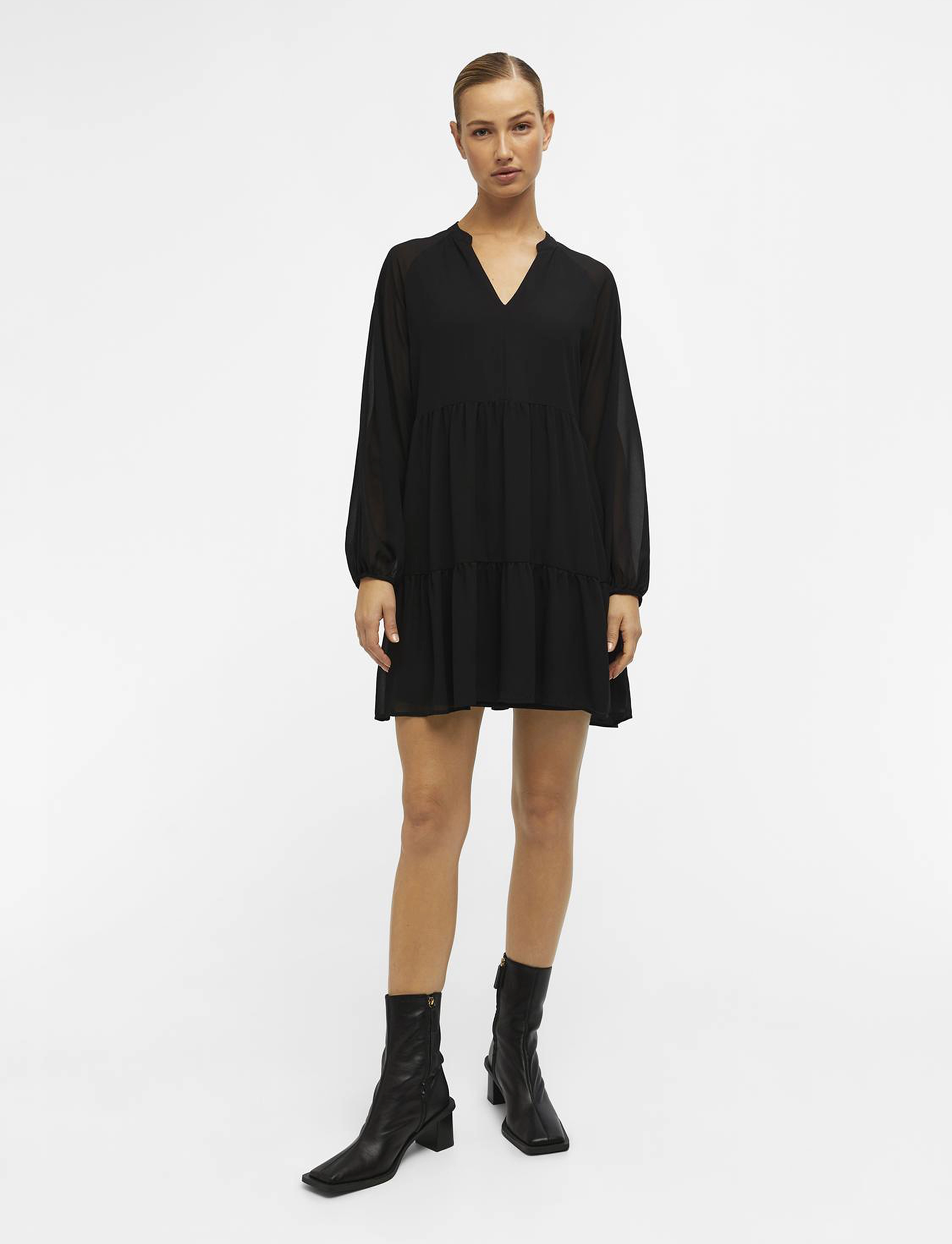 OBJECT Objmila Gia L/S Dress Noos korta klänningar dam – bild 5