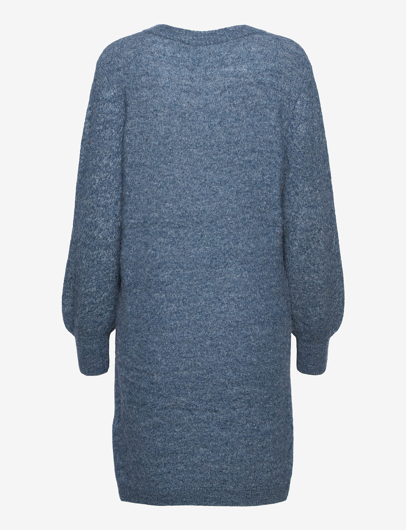 Object - OBJNETE V-NECK L/S DRESS A Q - blue mirage - 1