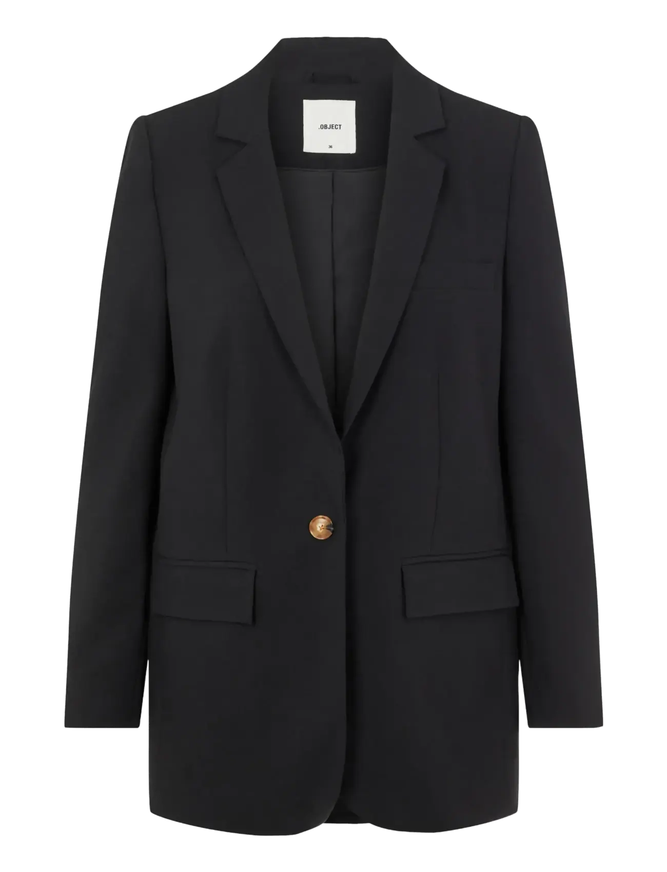OBJECT Objsigrid L/S Blazer Noos Schwarz - 36 - Damen