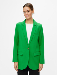Object - OBJSIGRID L/S BLAZER NOOS - vakarėlių drabužiai išparduotuvių kainomis - fern green - 2