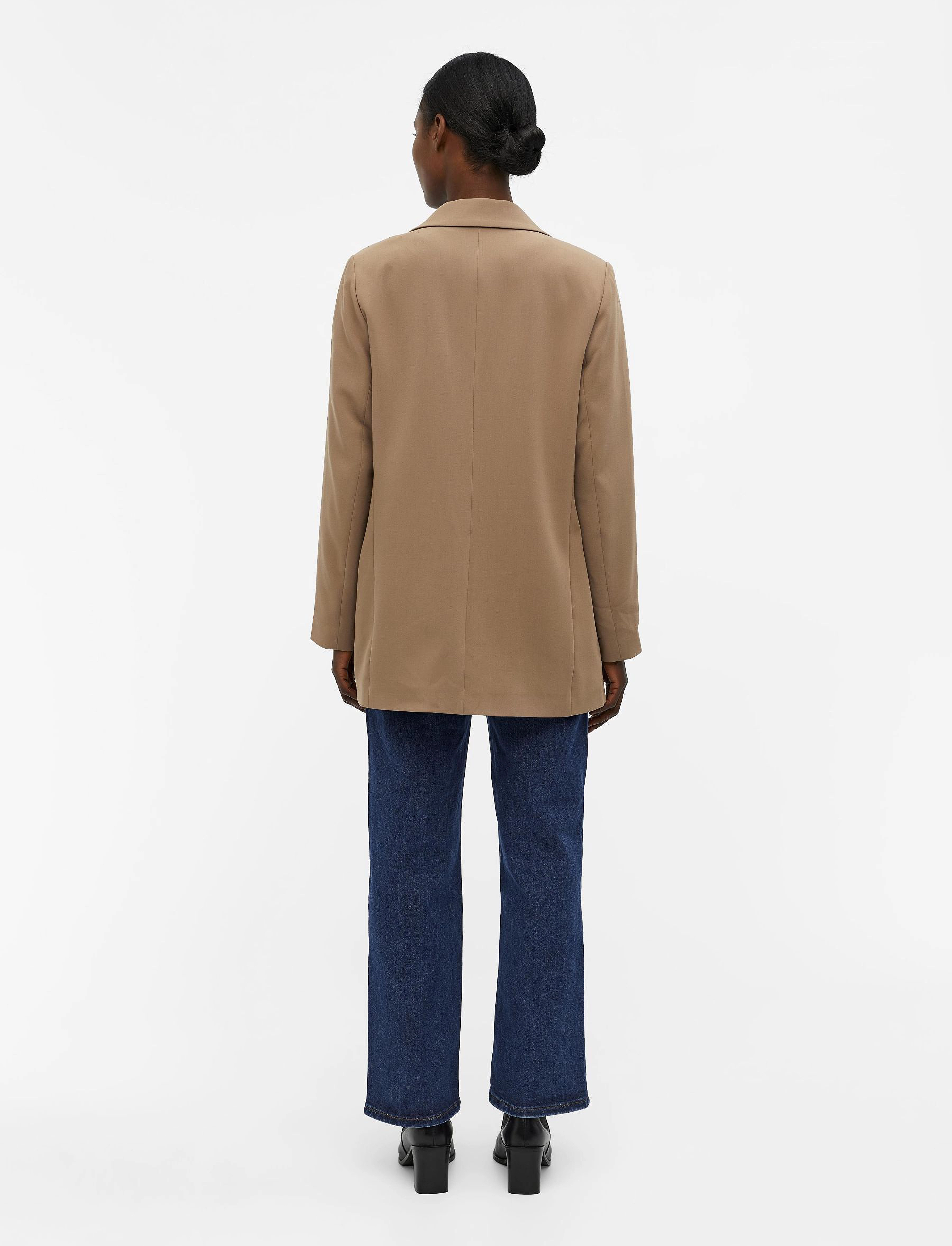 Object - OBJSIGRID L/S BLAZER NOOS - festkläder till outletpriser - fossil - 3