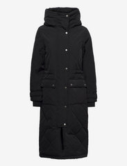 Object - OBJKATIE LONG COAT - Žieminiai paltai - black - 0