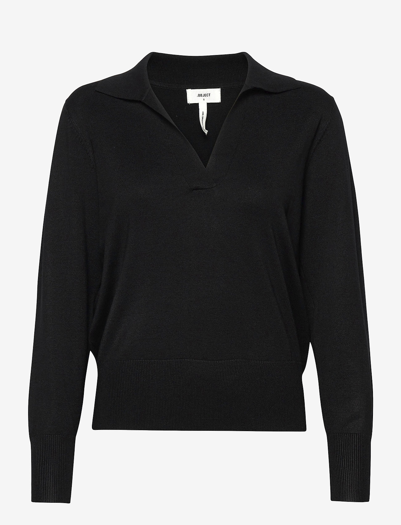 Object - OBJMARGAUX L/S  PULLOVER A DIV - black - 0