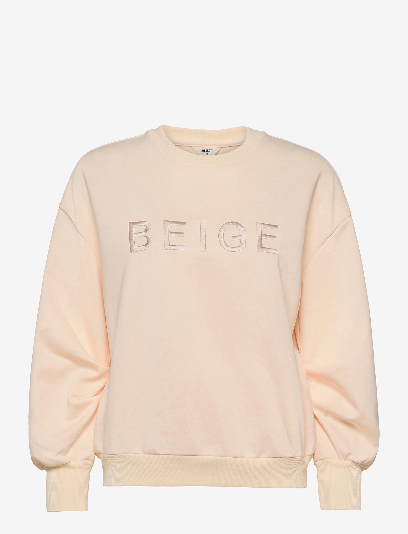 Object - OBJNORMAN L/S SWEAT PULLOVER A DIV - sandshell - 0