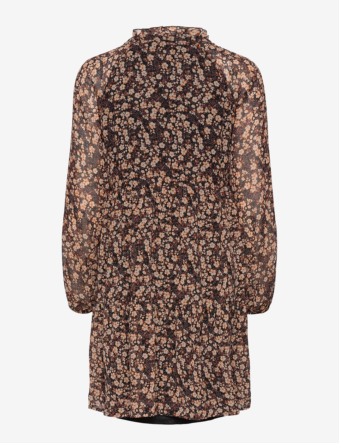 Object - OBJBELLE GIA L/S DRESS A Q - black - 1