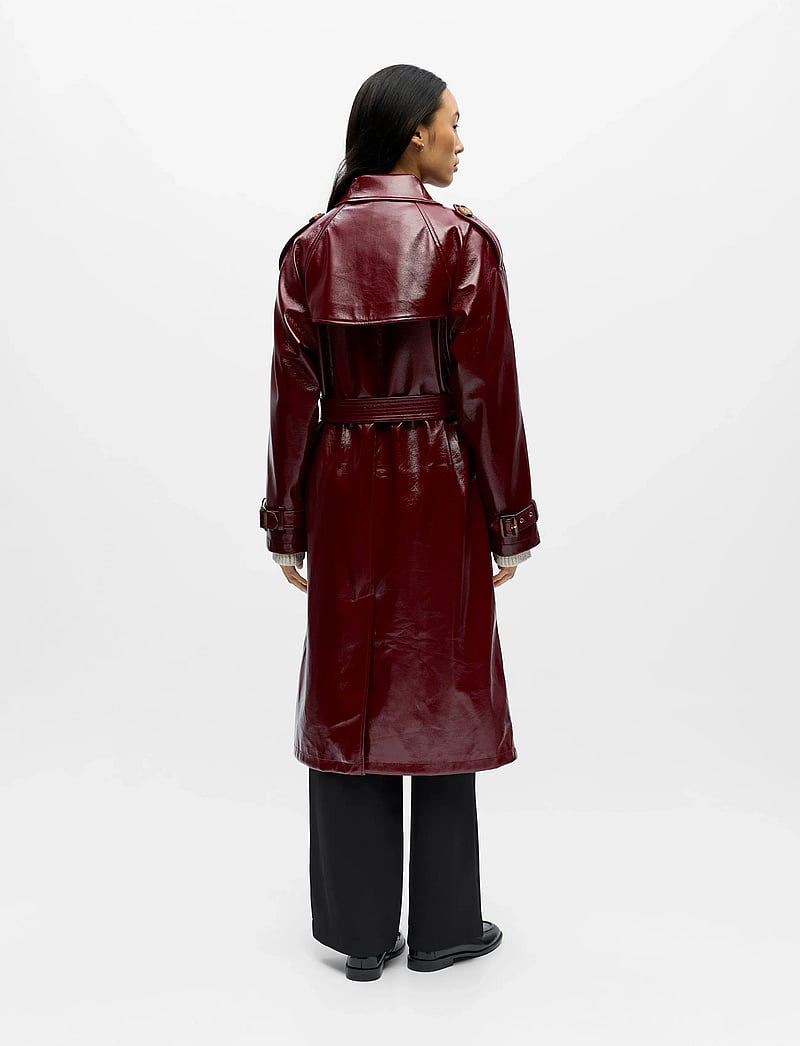 Object - OBJERIKA TRENCH COAT A REP - trenchcoats - cabernet - 2