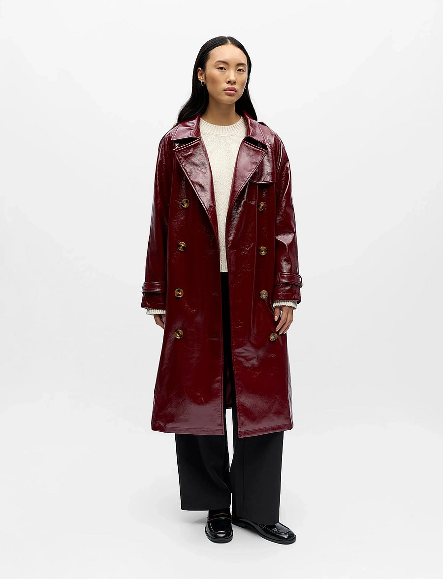 Object - OBJERIKA TRENCH COAT A REP - lietpalčiai - cabernet - 3