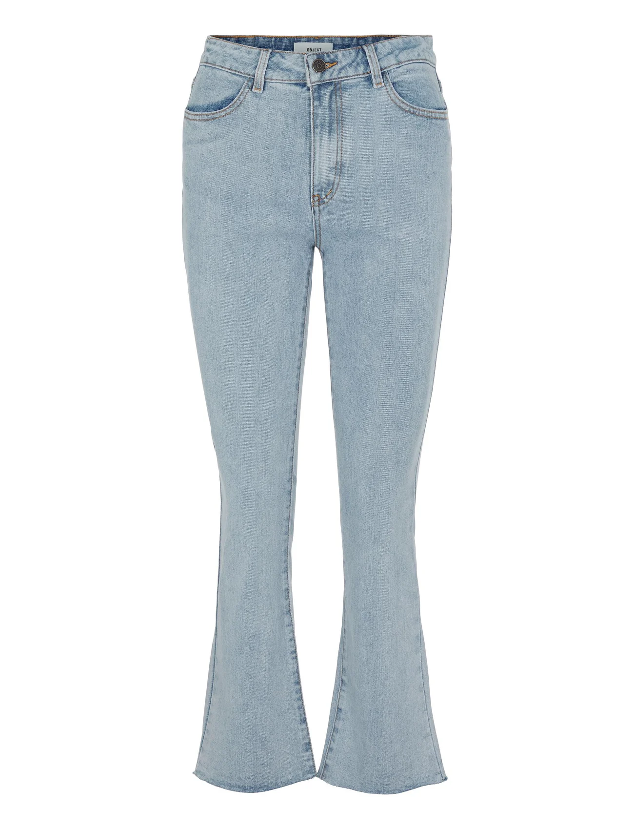 Object - OBJMARINA BELLE KICKFLARED DENIM JEANS - flared jeans - light blue denim - 0