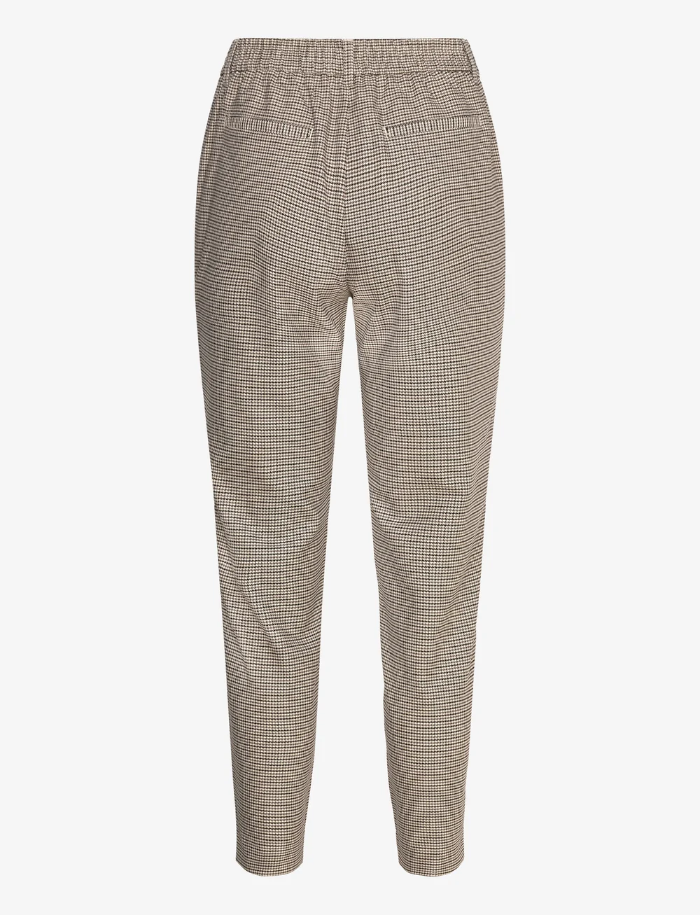 Object - OBJLISA SLIM PANT AOP NOOS - slim fit hosen - sandshell - 2