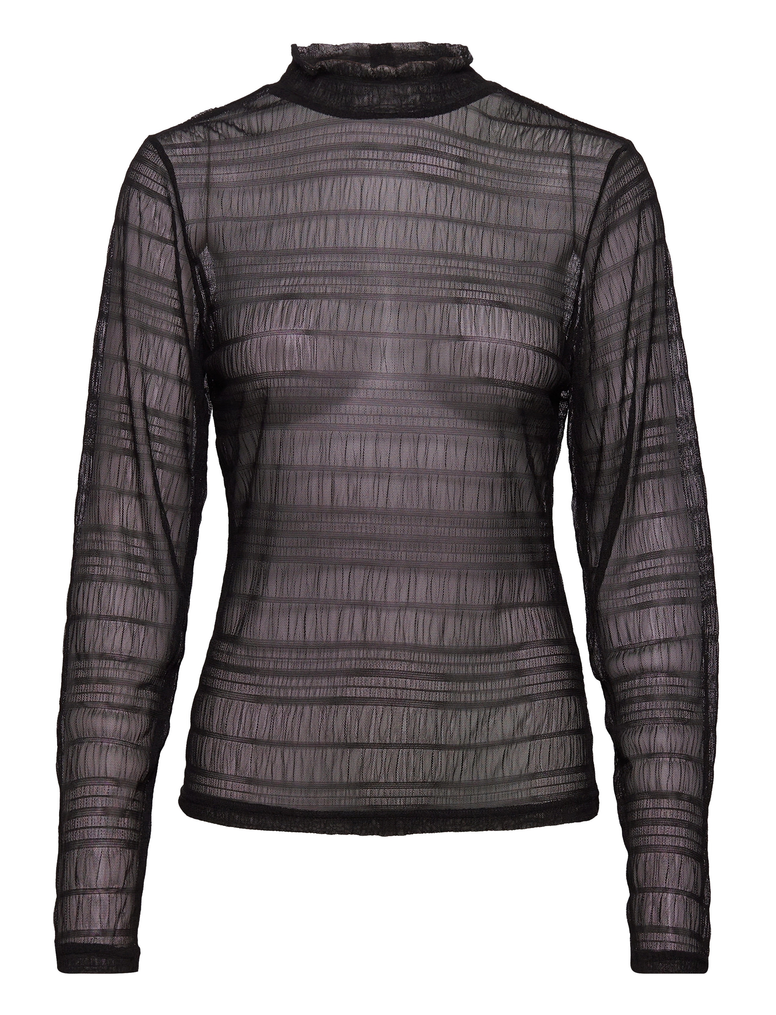 Object - OBJCHLOE L/S TOP 118 - black - 0