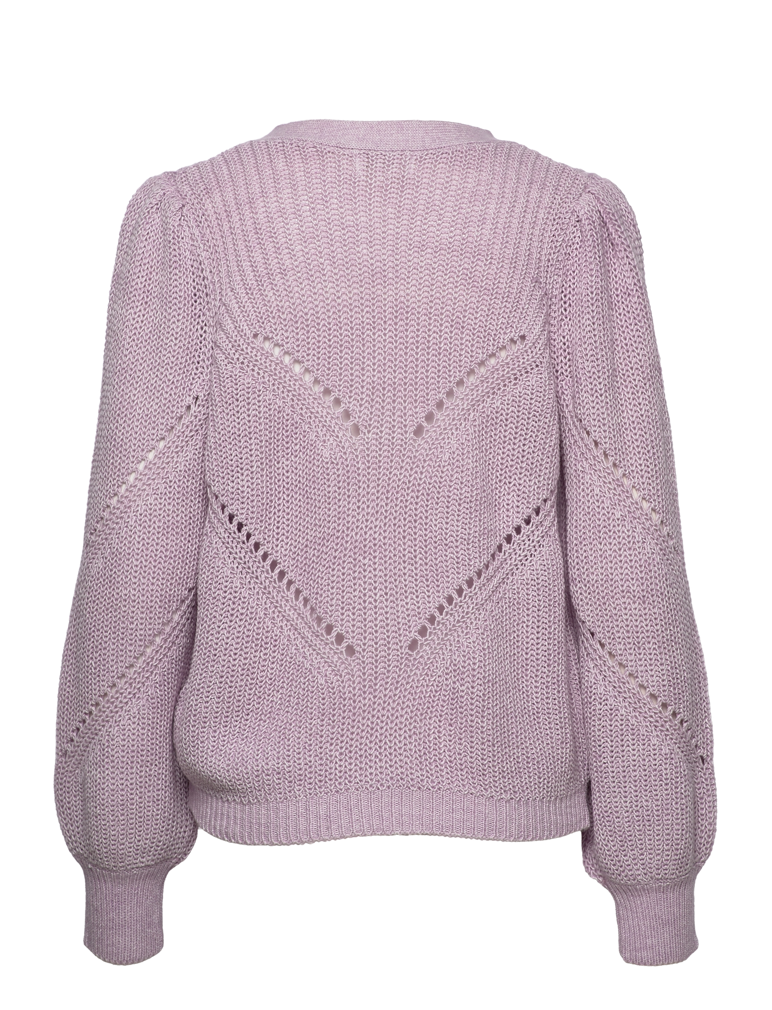 Object - OBJLANA L/S KNIT CARDIGAN NOOS - orchid bloom - 1