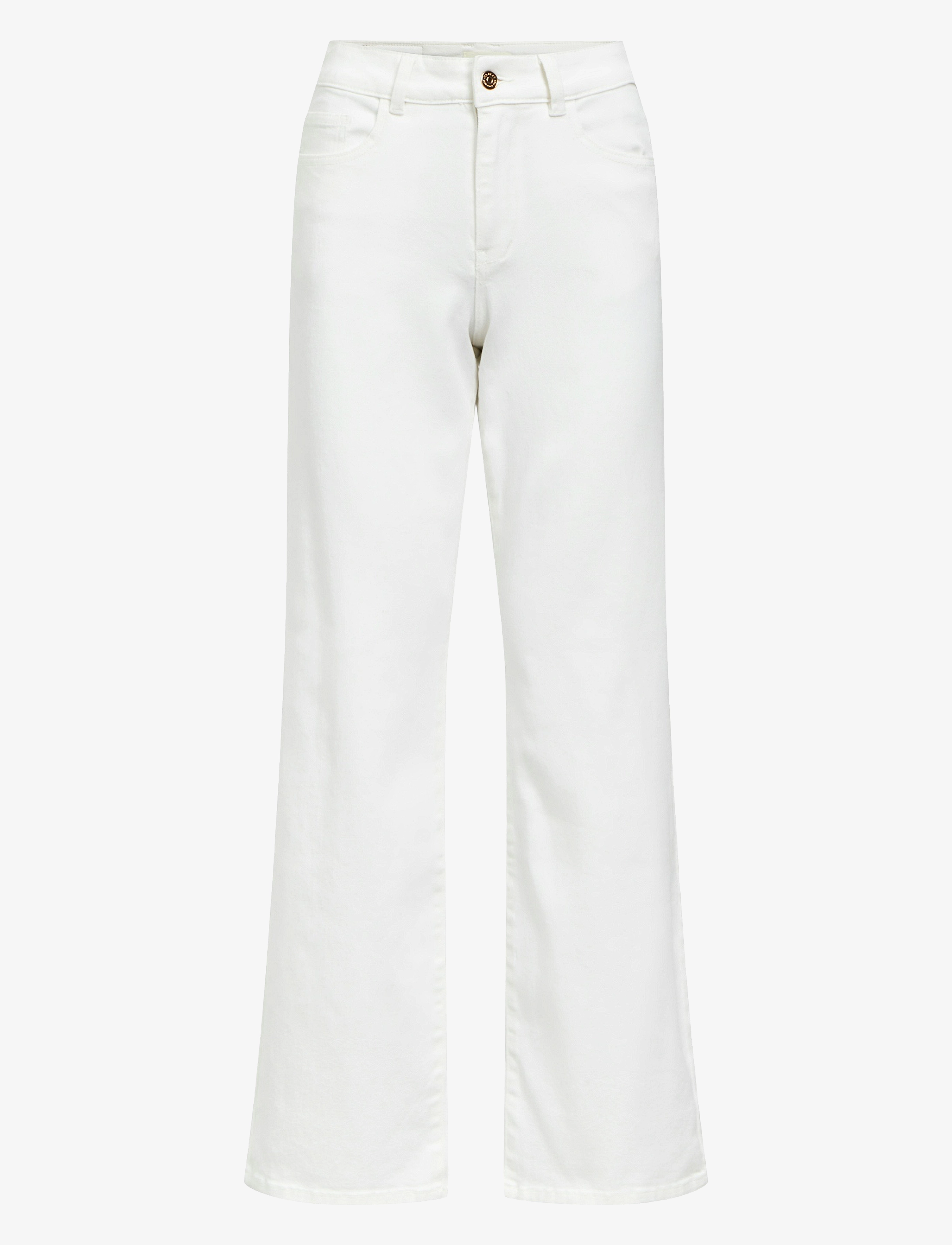 OBJMARINA MW TWILL JEANS NOOS - CLOUD DANCER