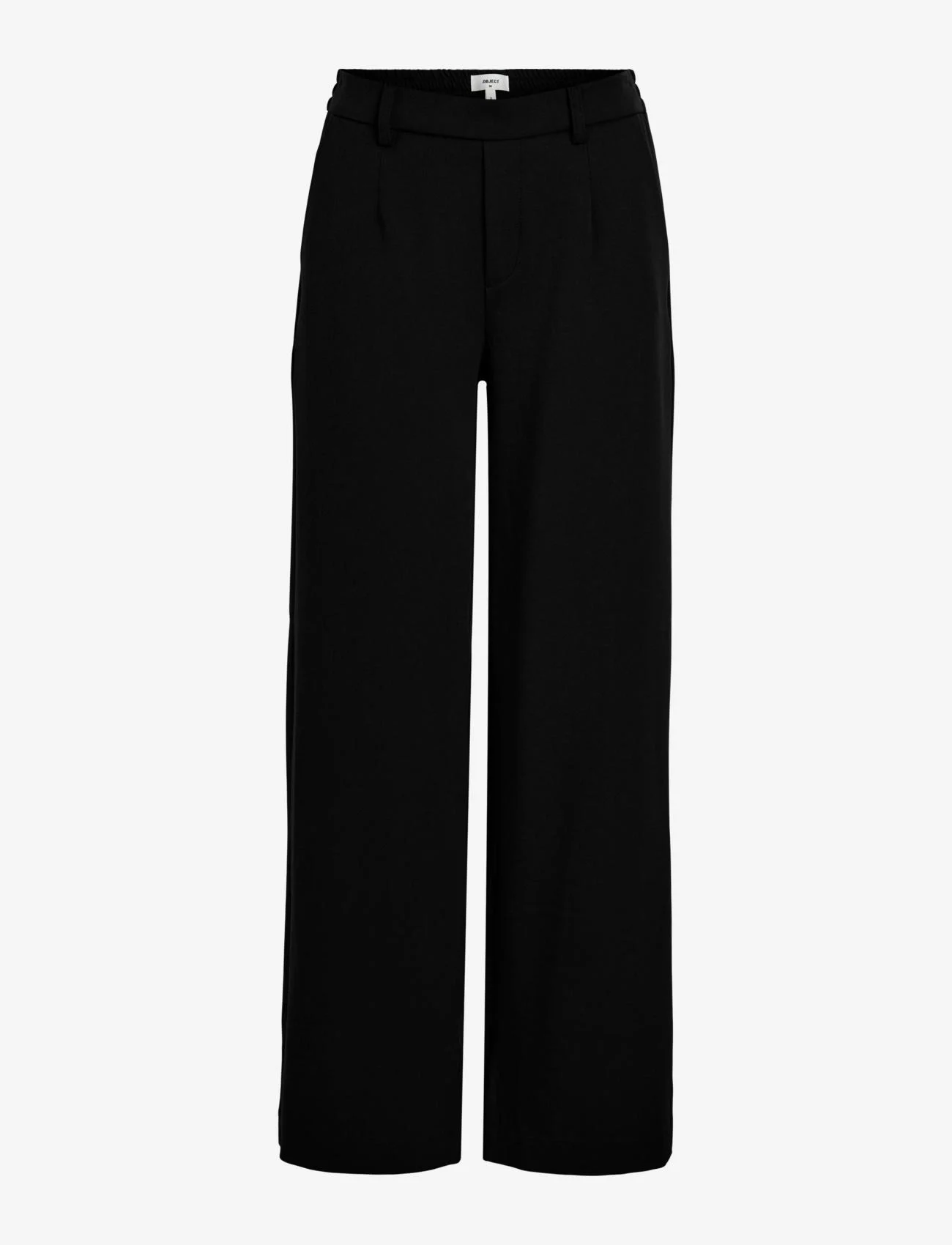 Object - OBJLISA WIDE PANT NOOS - party wear at outlet prices - black - 0
