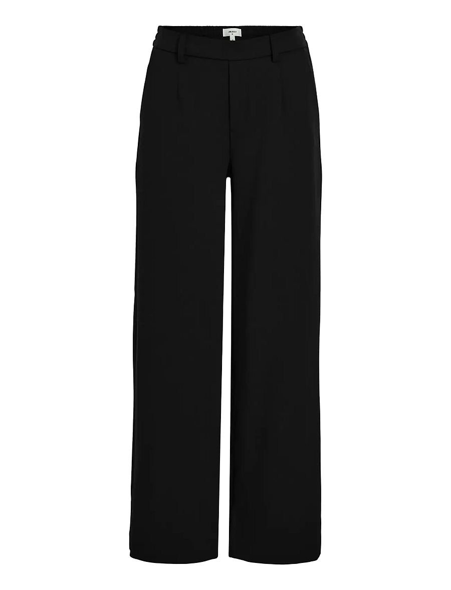 Object - OBJLISA WIDE PANT NOOS - formell - black - 1