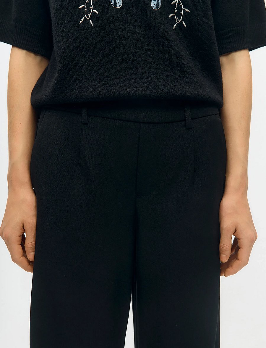 Object - OBJLISA WIDE PANT NOOS - formell - black - 4