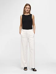 Object - OBJLISA WIDE PANT NOOS - party wear at outlet prices - cloud dancer - 4