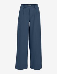 Object - OBJLISA WIDE PANT NOOS - odzież imprezowa w cenach outletowych - dark denim - 0