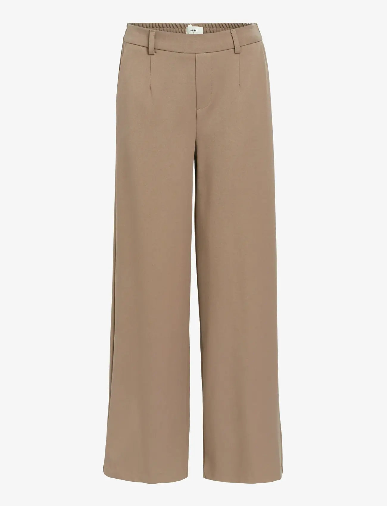 Object - OBJLISA WIDE PANT NOOS - pidulikud püksid - fossil - 1
