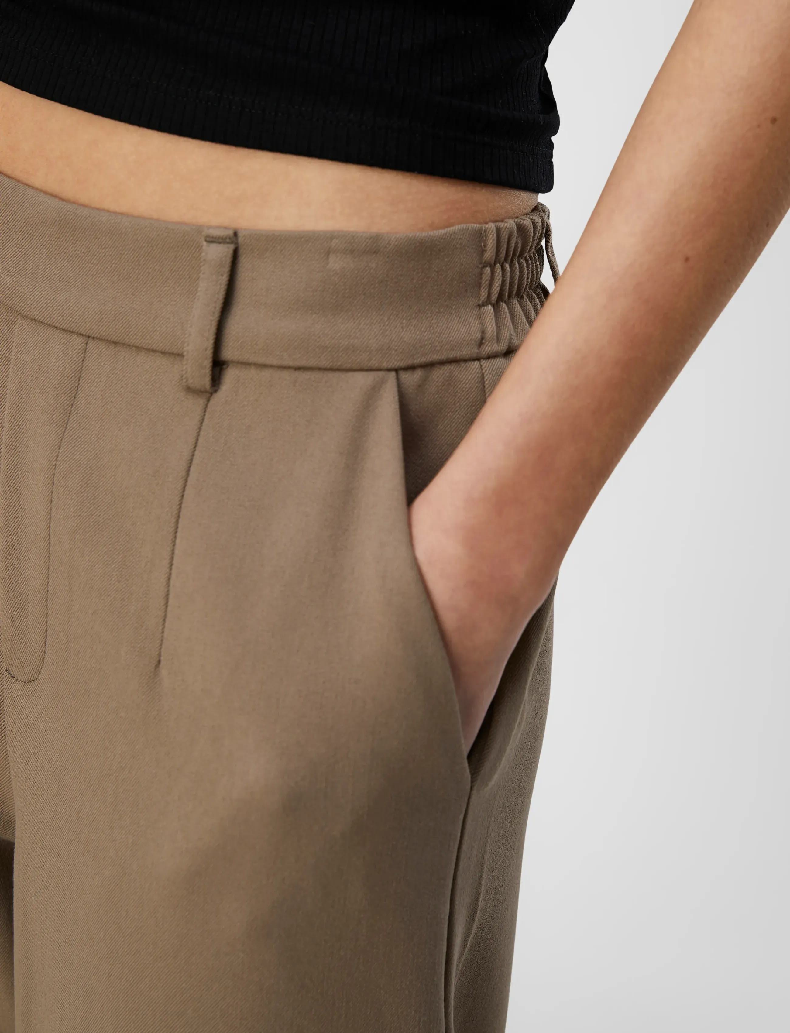 OBJECT Objlisa Wide Pant Noos kostymbyxor dam – bild 7