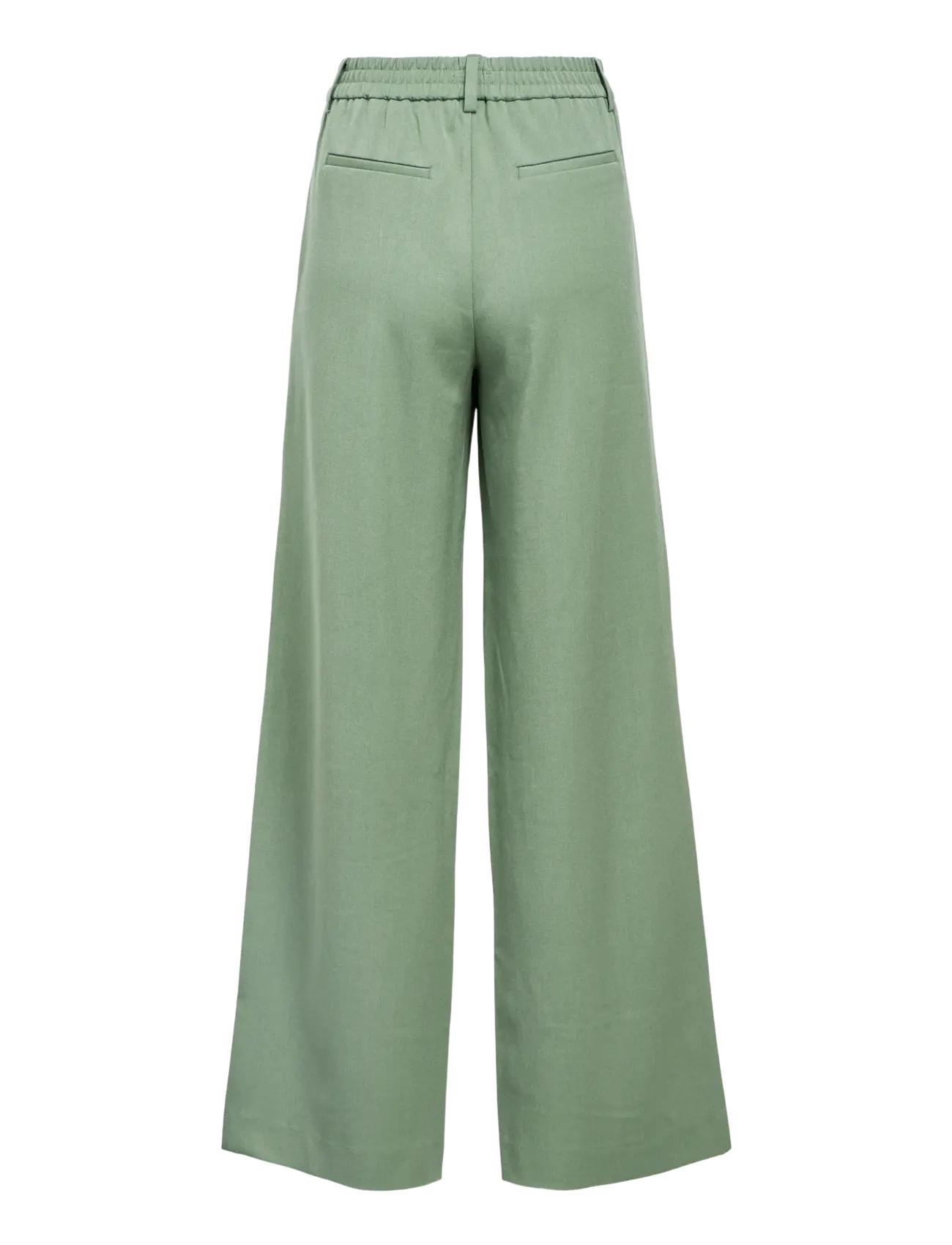 Object - OBJLISA WIDE PANT NOOS - kostymbyxor - laurel wreath - 2