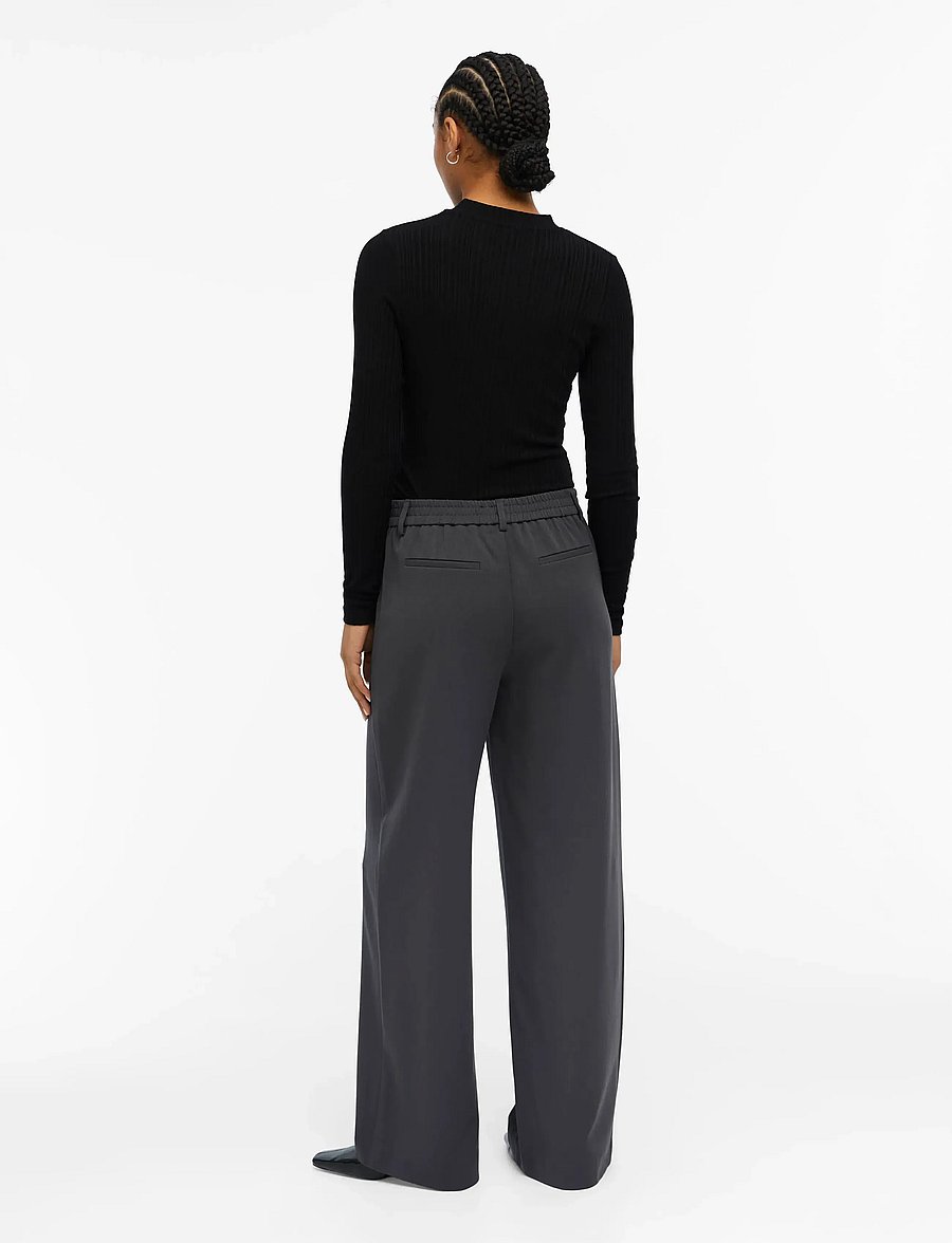 Object - OBJLISA WIDE PANT NOOS - kostymbyxor - magnet - 2